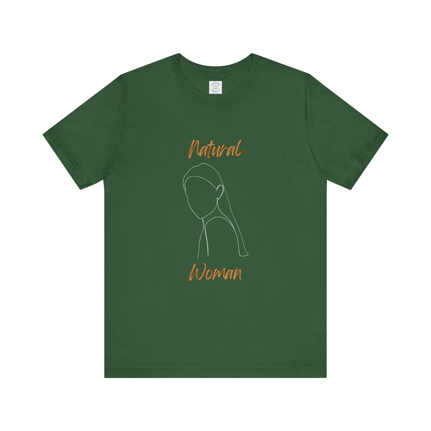 Natural Woman Tilted Look (WL) Short Sleeve T-Shirt