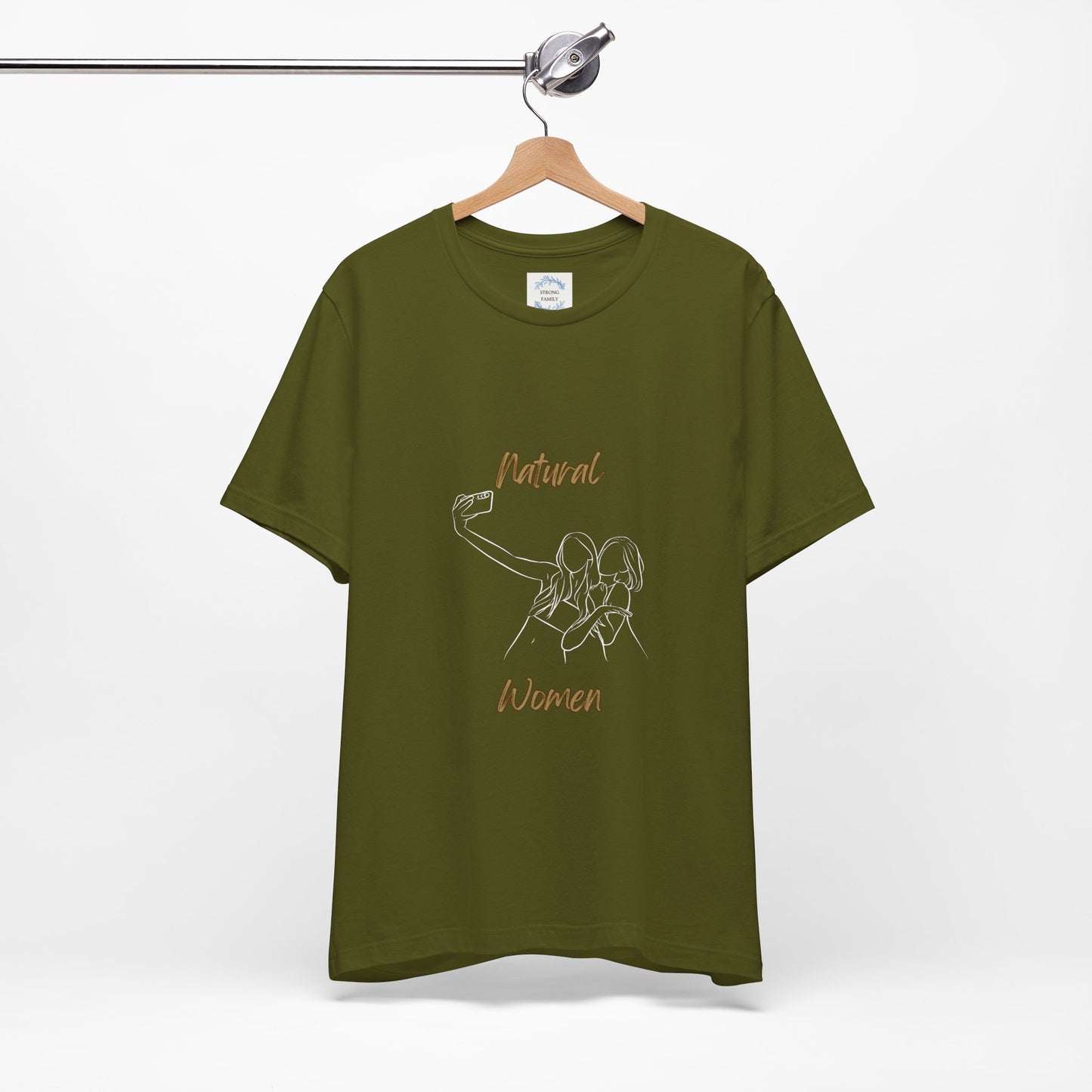 Natural Women Friends Selfie (WL) Short Sleeve T-Shirt