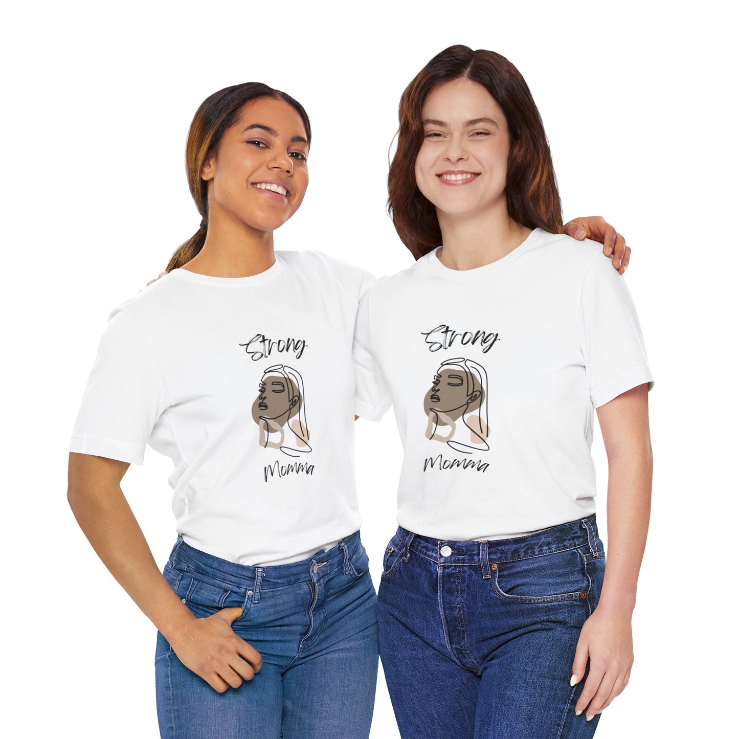 Strong Momma (BL) Short Sleeve T-Shirt EXPRESS DELIVERY ON SELECT COLORS