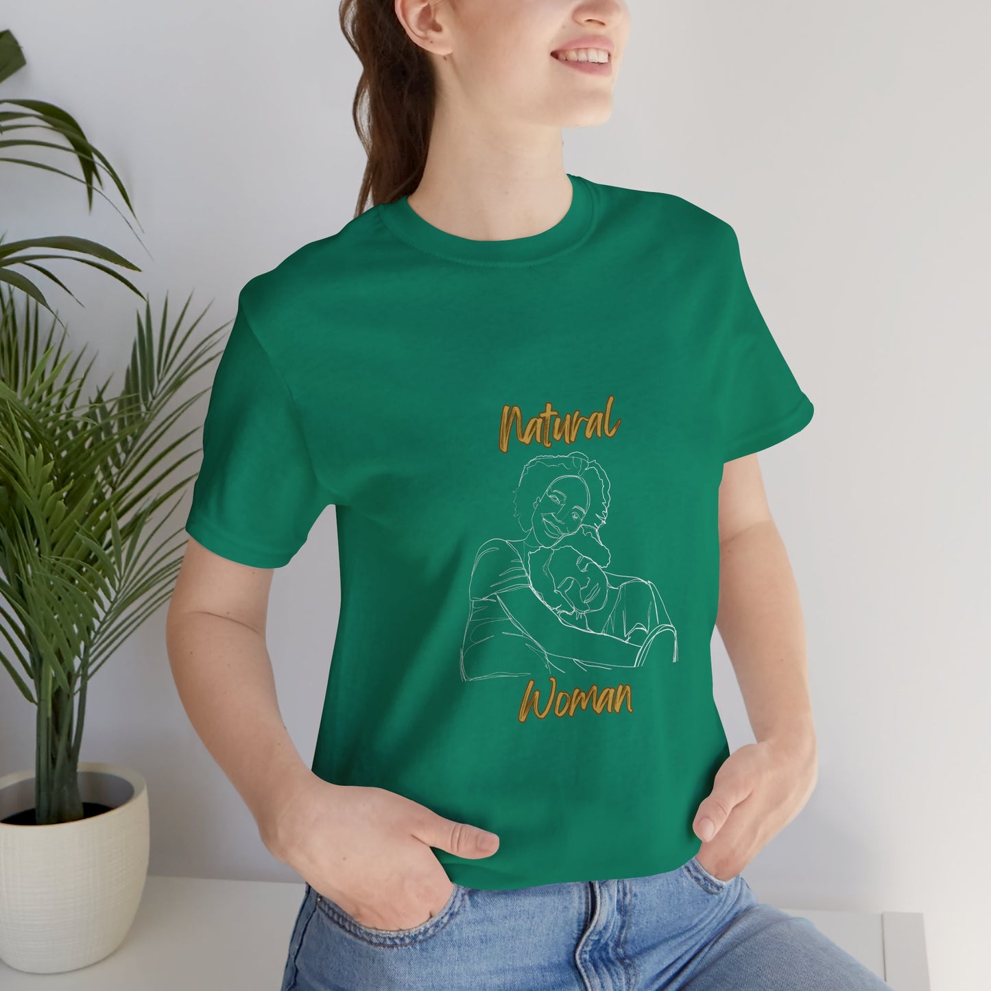 Natural Woman Loving Embrace (WL) Short Sleeve T-Shirt