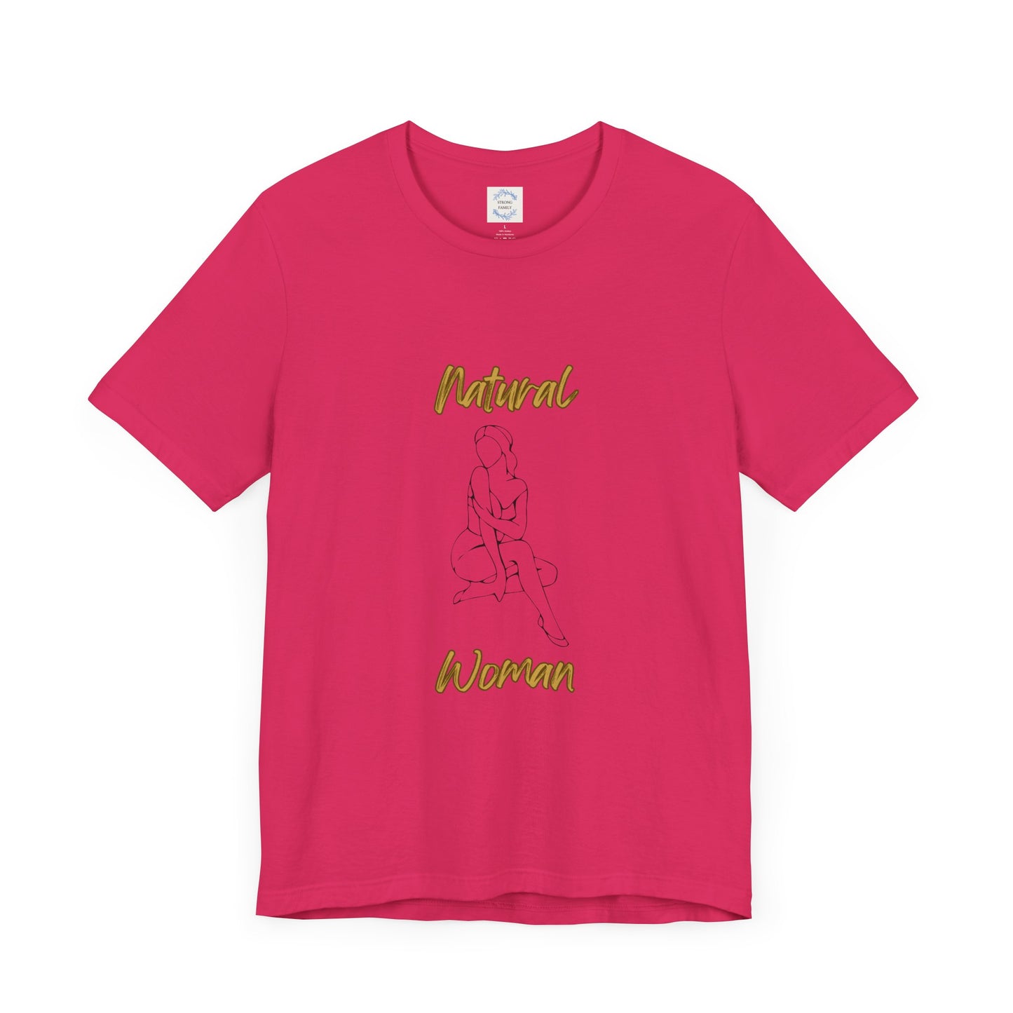 Natural Woman Shoulder Action (BL) Short Sleeve T-Shirt