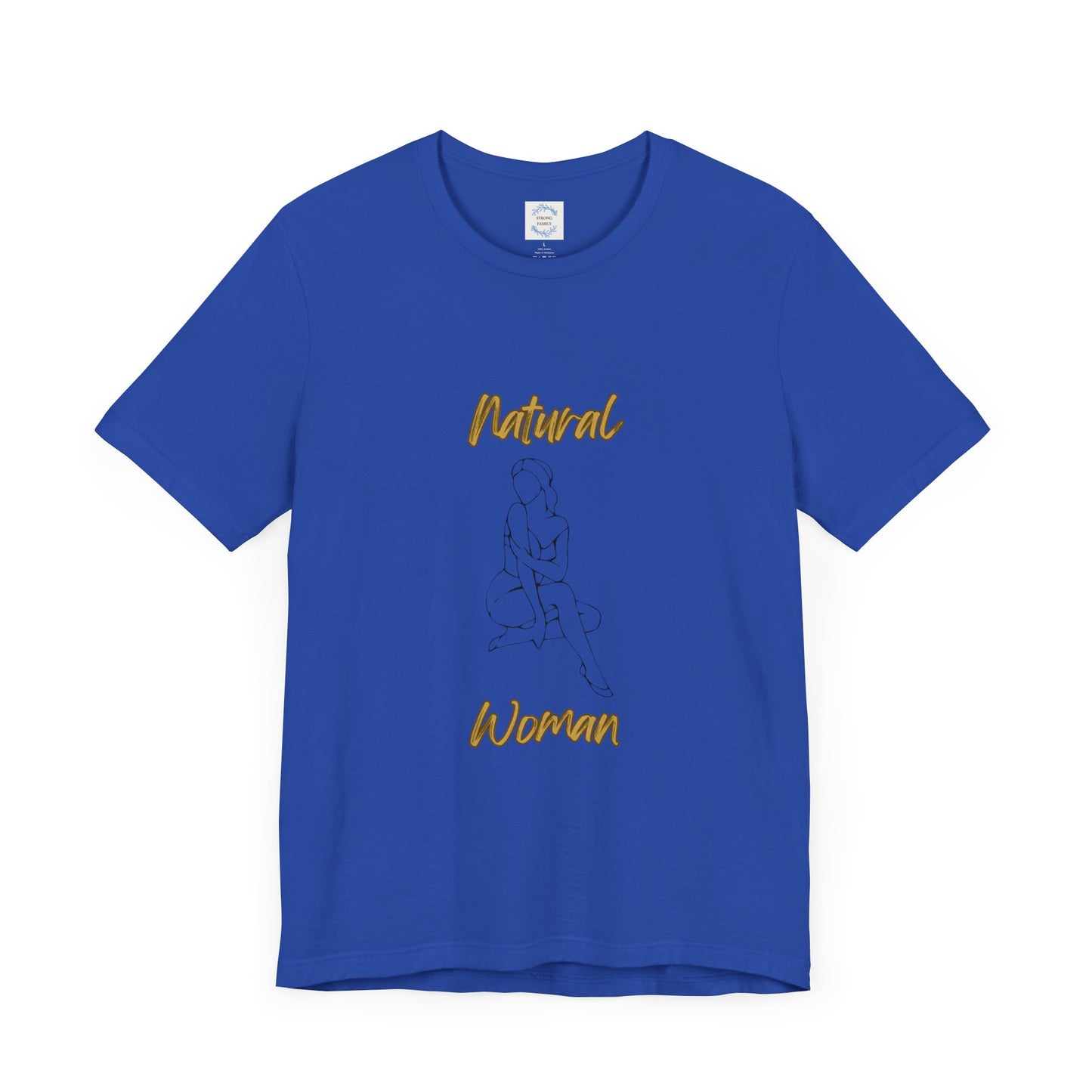 Natural Woman Shoulder Action (BL) Short Sleeve T-Shirt