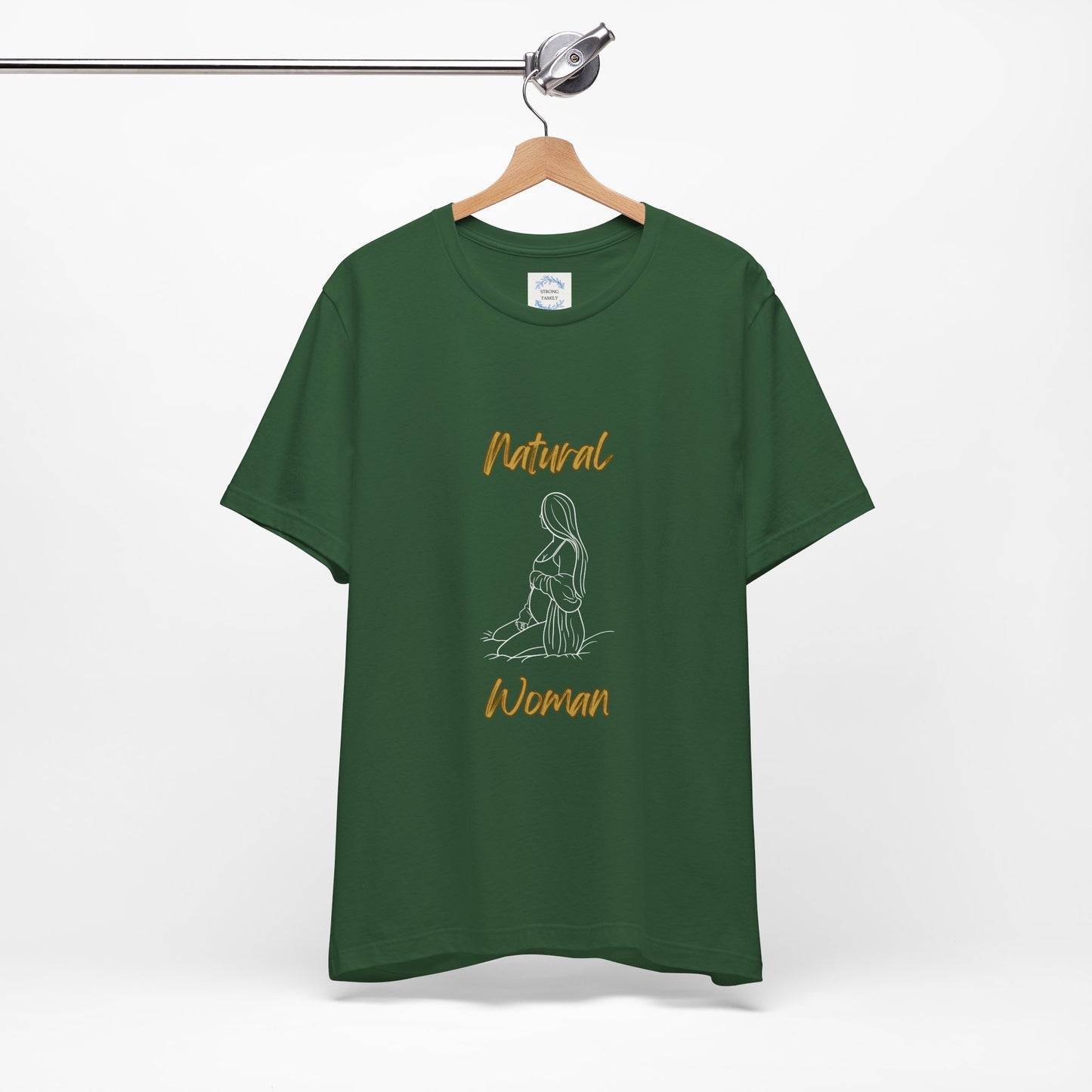 Natural Woman Expecting (WL) Short Sleeve T-Shirt