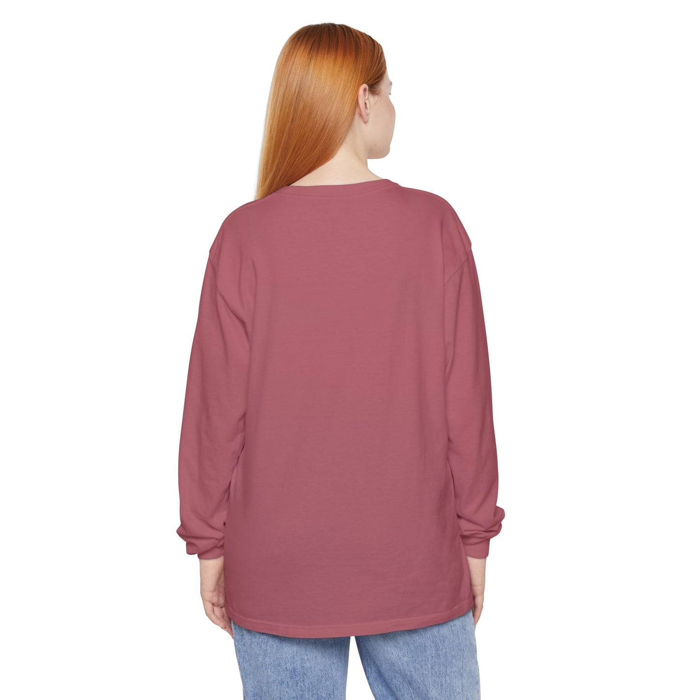 Natural Woman Flower Wrap (BL) Long Sleeve T-Shirt