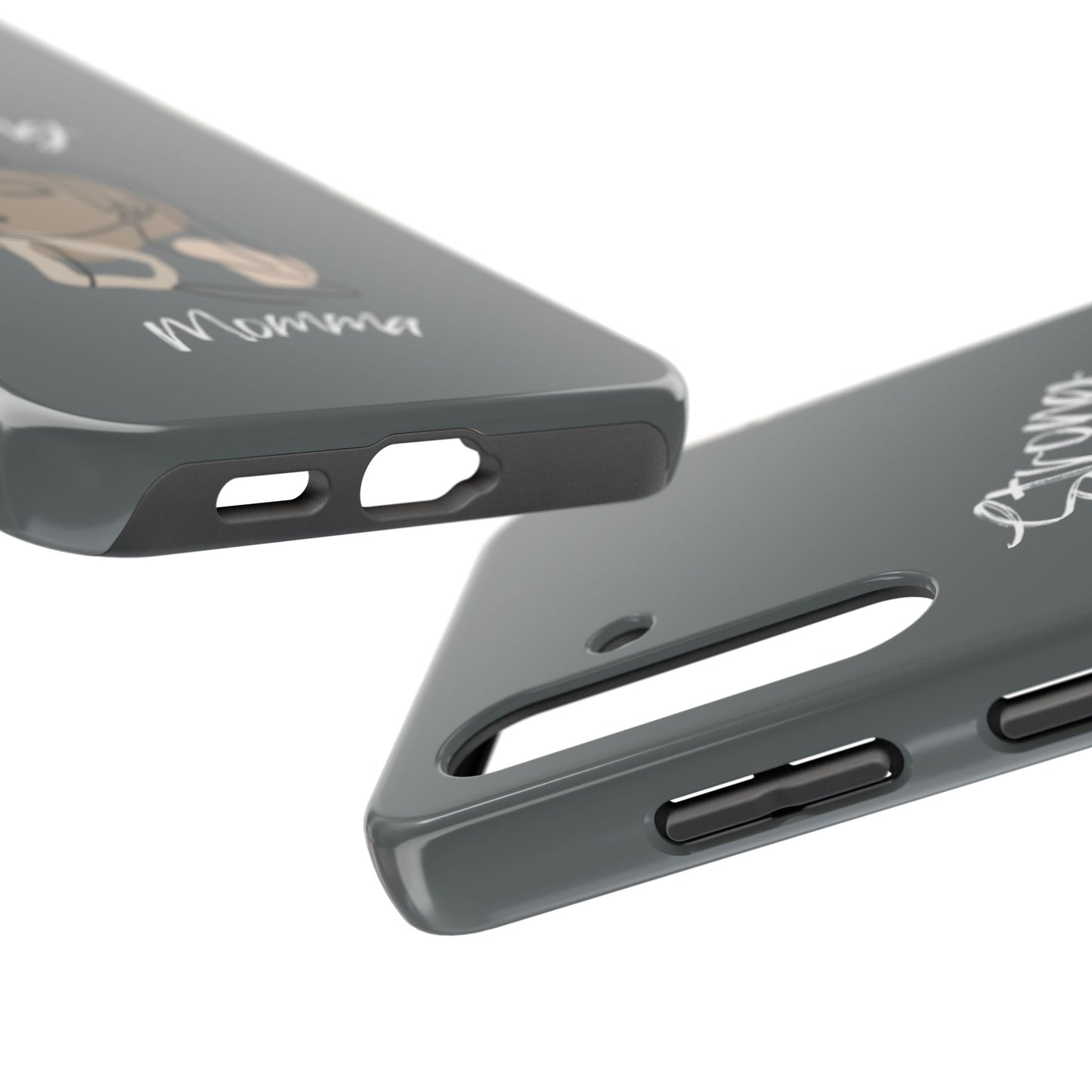 Strong Momma (WL) Tough Phone Cases DARK GREY