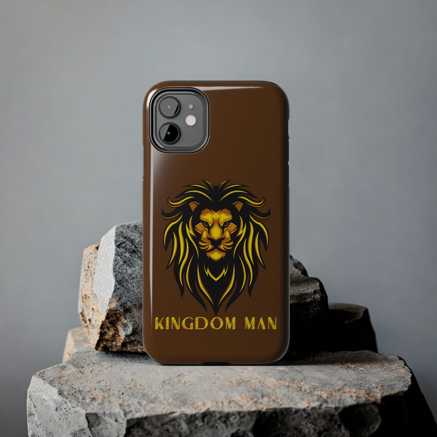 KIngdom Man (Gold Label) Tough Phone Cases BROWN