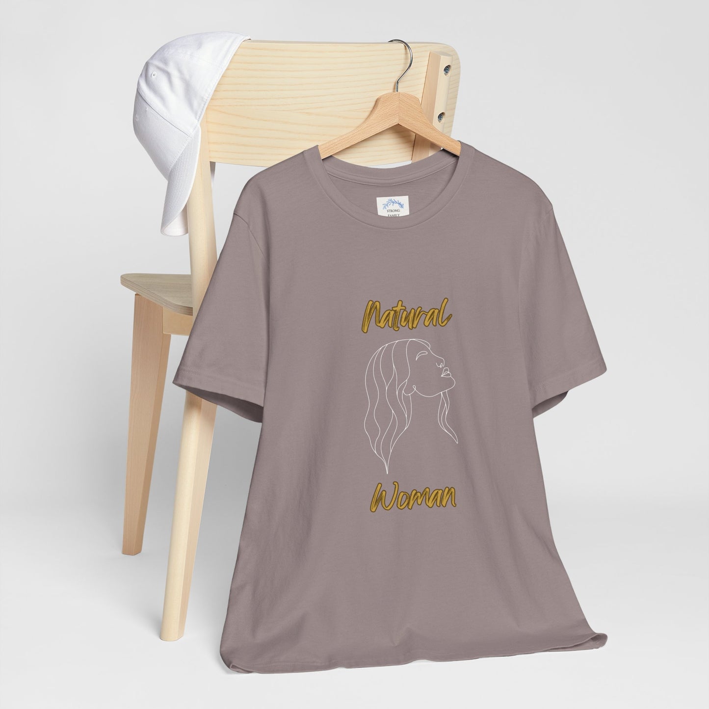 Natural Woman Breeze on Face (WL) Short Sleeve T-Shirt