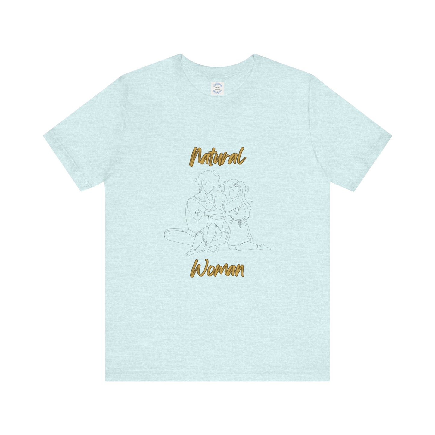 Natural Woman Bear Hugs (BL) Short Sleeve T-Shirt