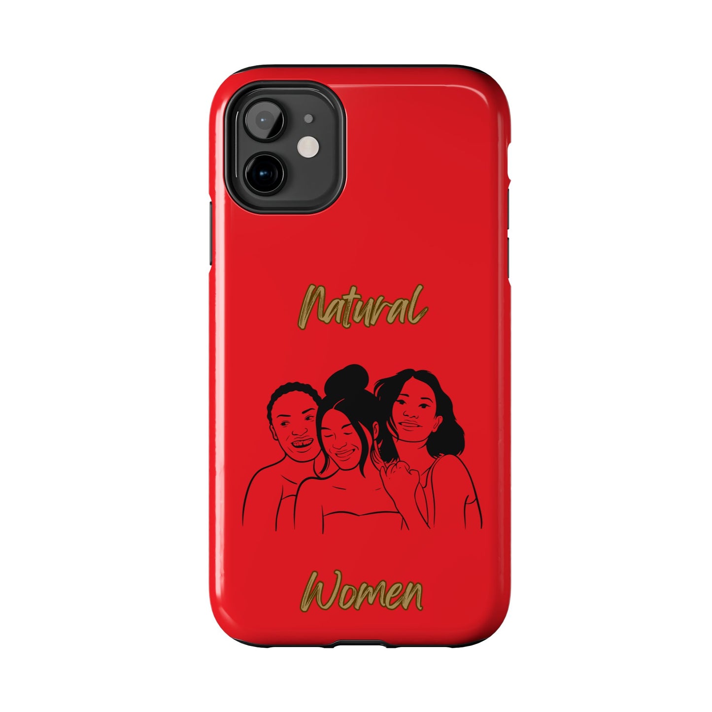 Natural Women Laughing Friends (BL)Tough Phone Cases RED