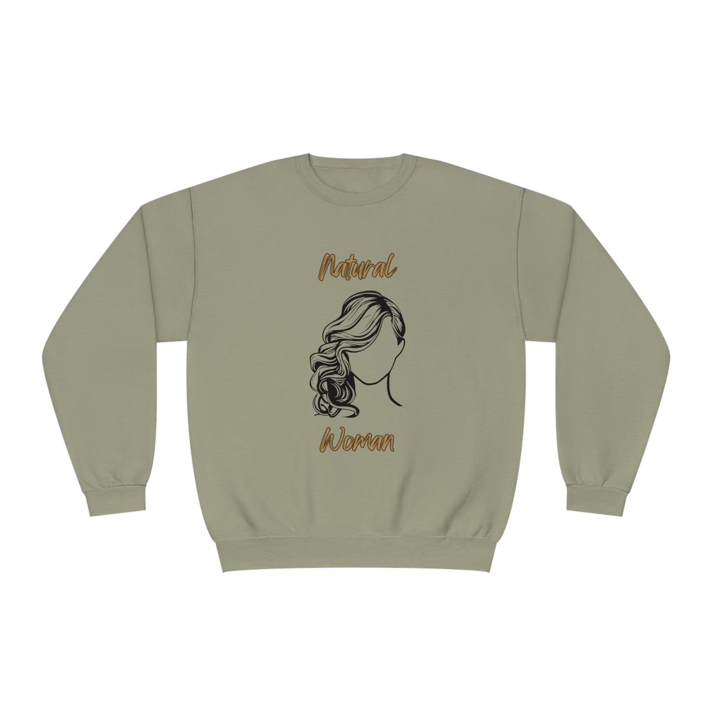 Natural Woman Long Curl (BL) Crewneck Sweatshirt