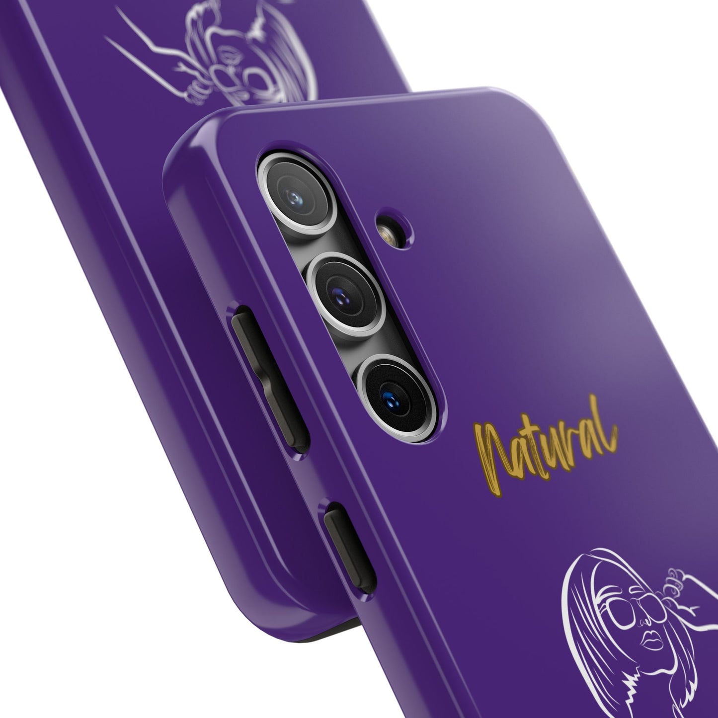 Natural Woman Bright Future (WL)Tough Phone Cases PURPLE