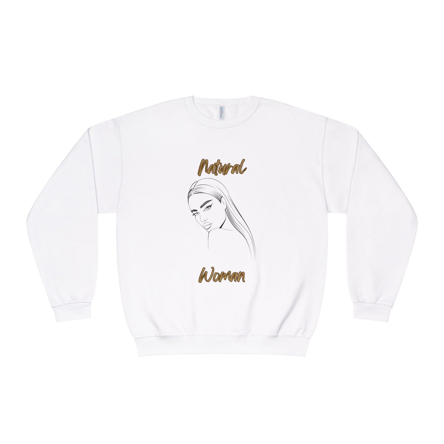 Natural Woman The Stare (BL) Crewneck Sweatshirt