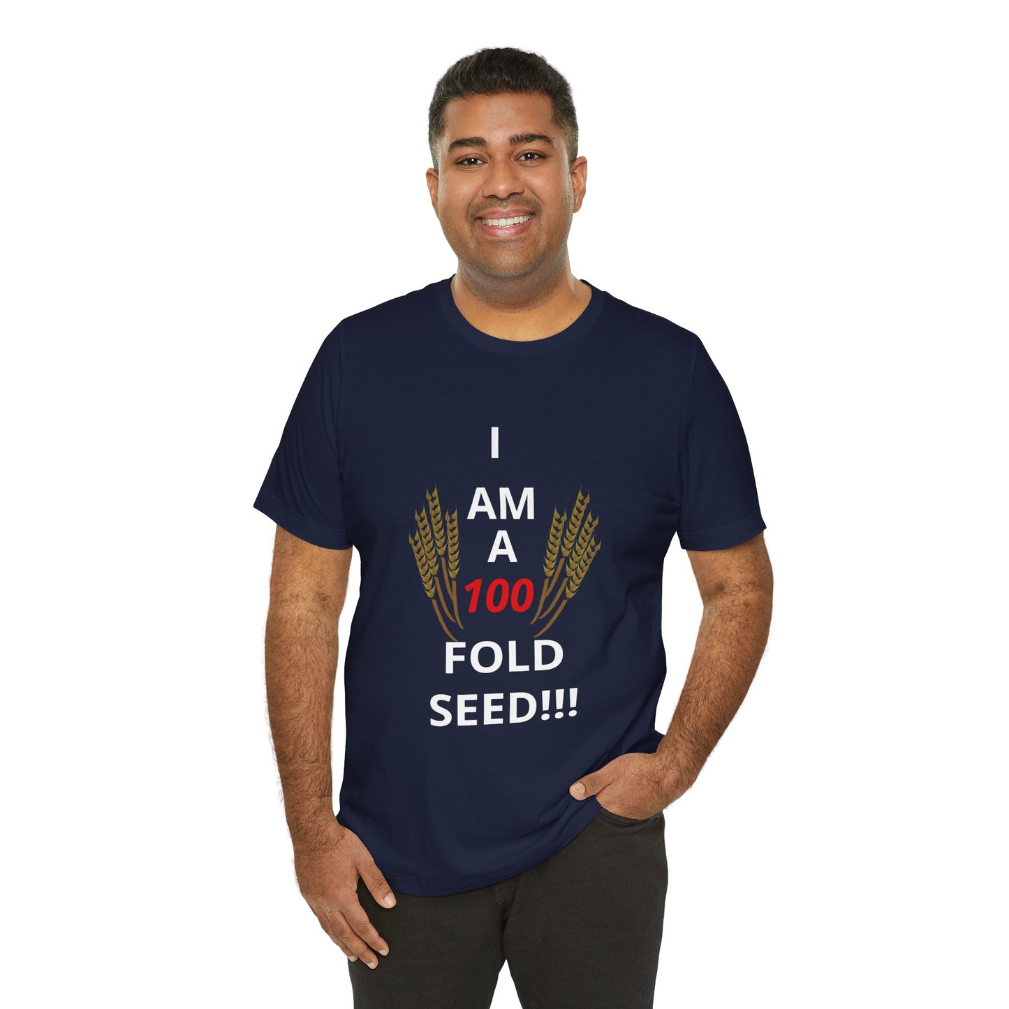 100 Fold Seed (WL)Unisex Jersey Short Sleeve T-Shirt