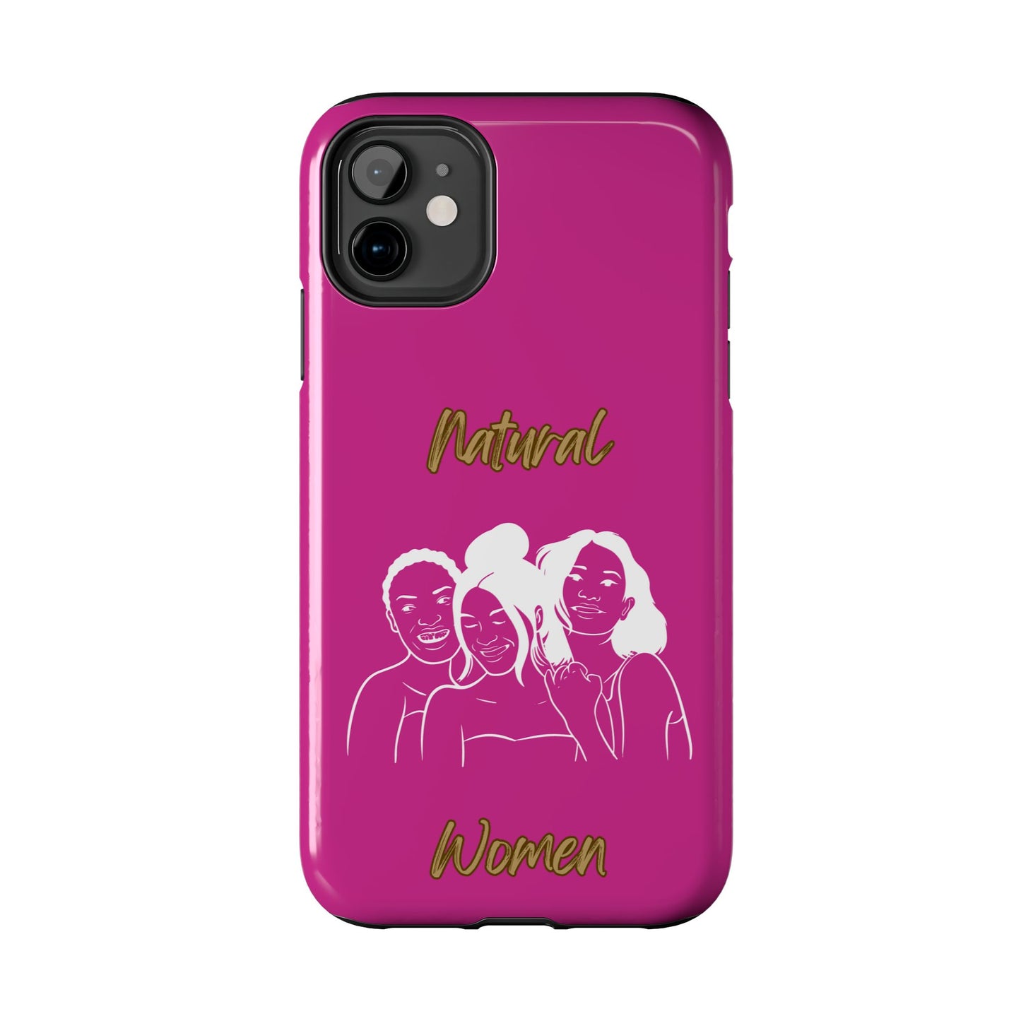 Natural Women Laughing Friends (WL)Tough Phone Cases PINK