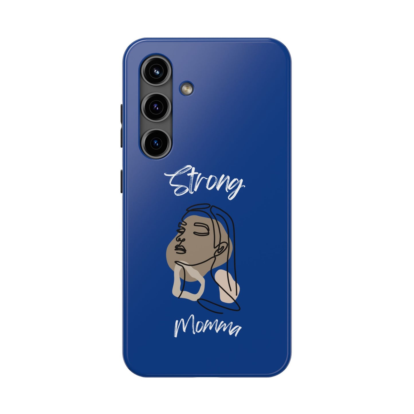 Strong Momma (WL) Tough Phone Cases DARK BLUE