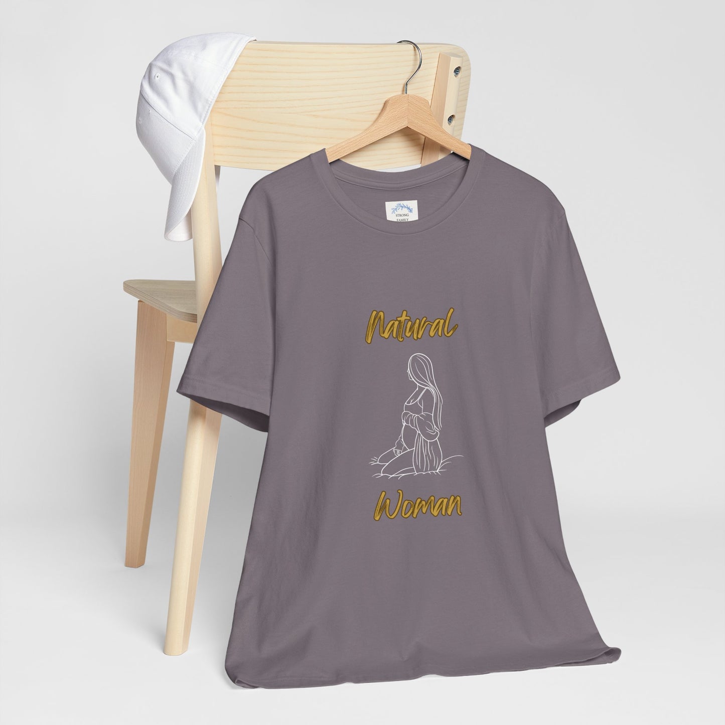 Natural Woman Expecting (WL) Short Sleeve T-Shirt
