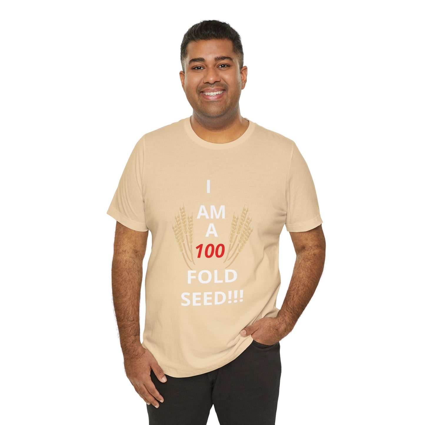 100 Fold Seed (WL)Unisex Jersey Short Sleeve T-Shirt