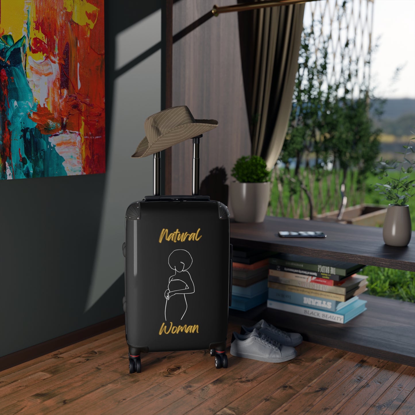 Natural Woman Sho Nuff (WL) Suitcase BLACK