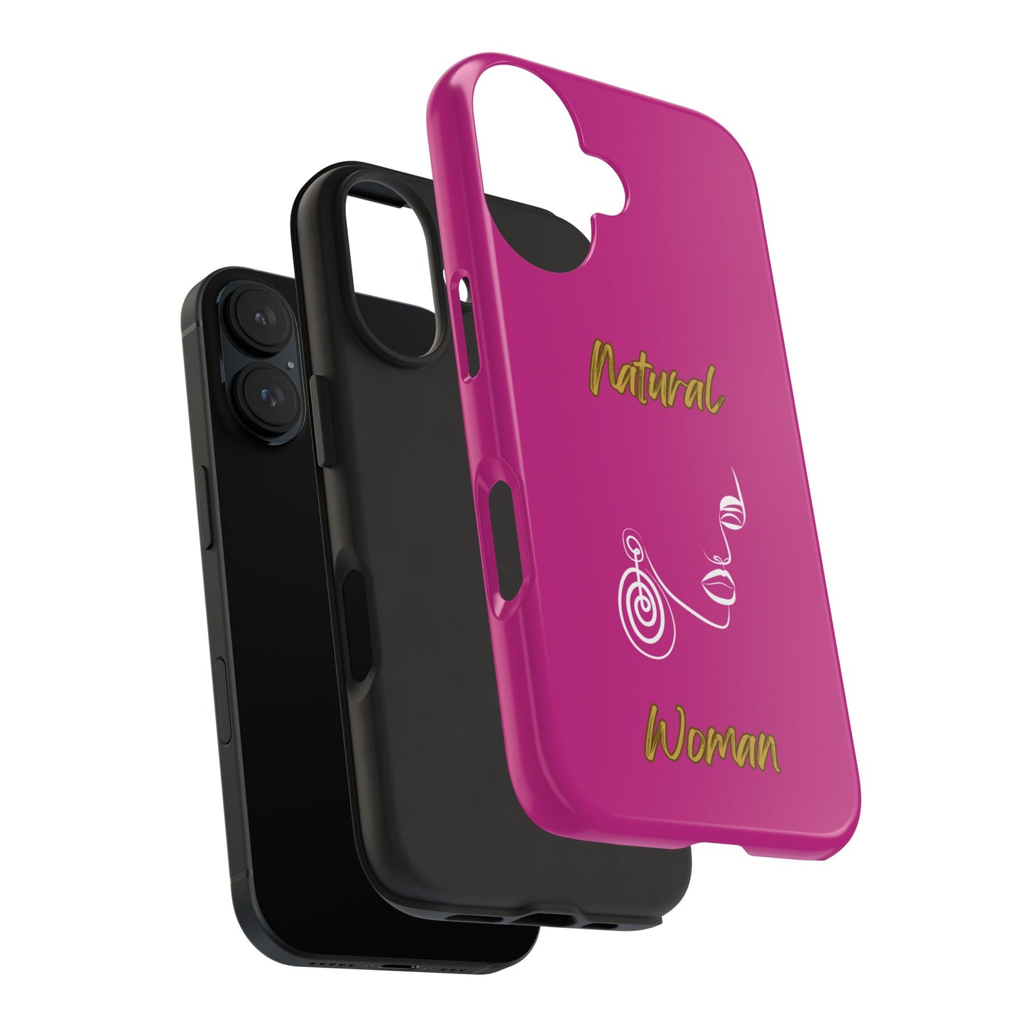 Natural Woman Music In My Soul (WL)Tough Phone Cases PINK