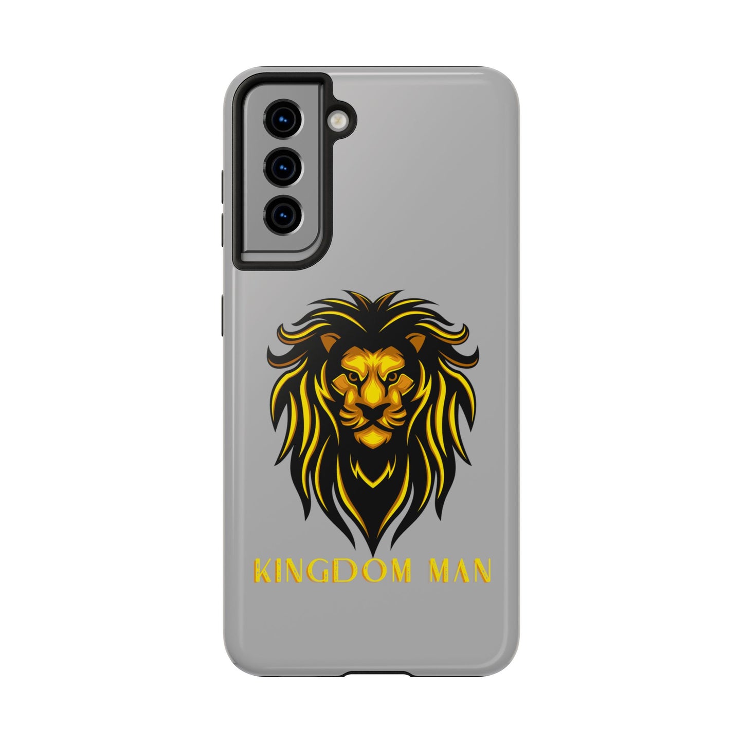 KIngdom Man (Gold Label) Tough Phone Cases LIGHT GREY