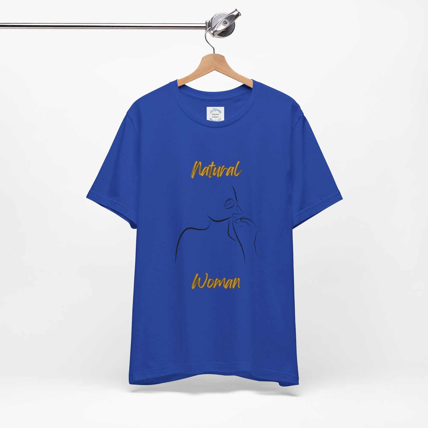 Natural Woman Chin Up (BL) Short Sleeve T-Shirt