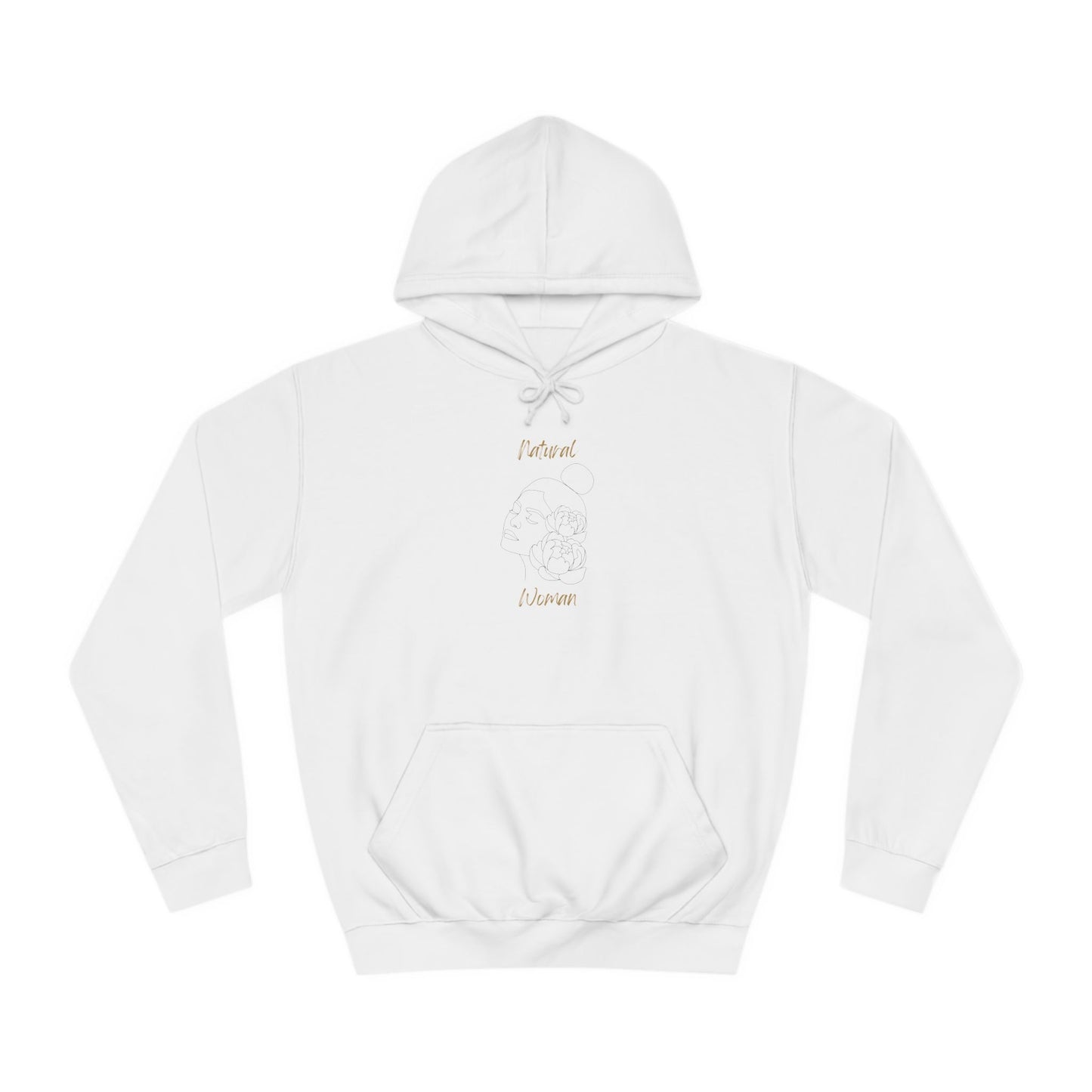 Natural Woman Bun (BL) Hoodie