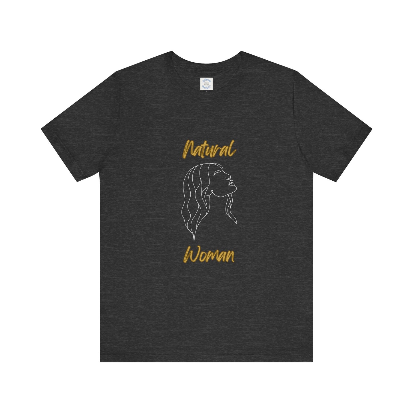 Natural Woman Breeze on Face (WL) Short Sleeve T-Shirt