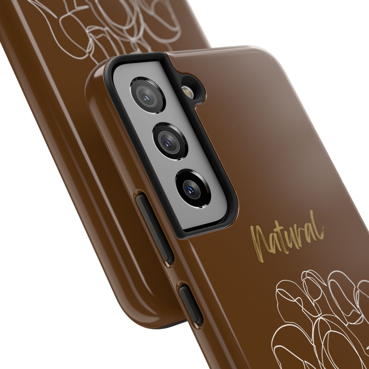 Natural Women Professionals (WL)Tough Phone Cases BROWN
