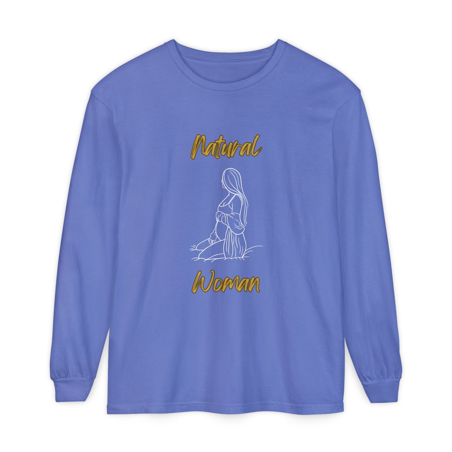 Natural Woman Expecting (WL) Long Sleeve T-Shirt