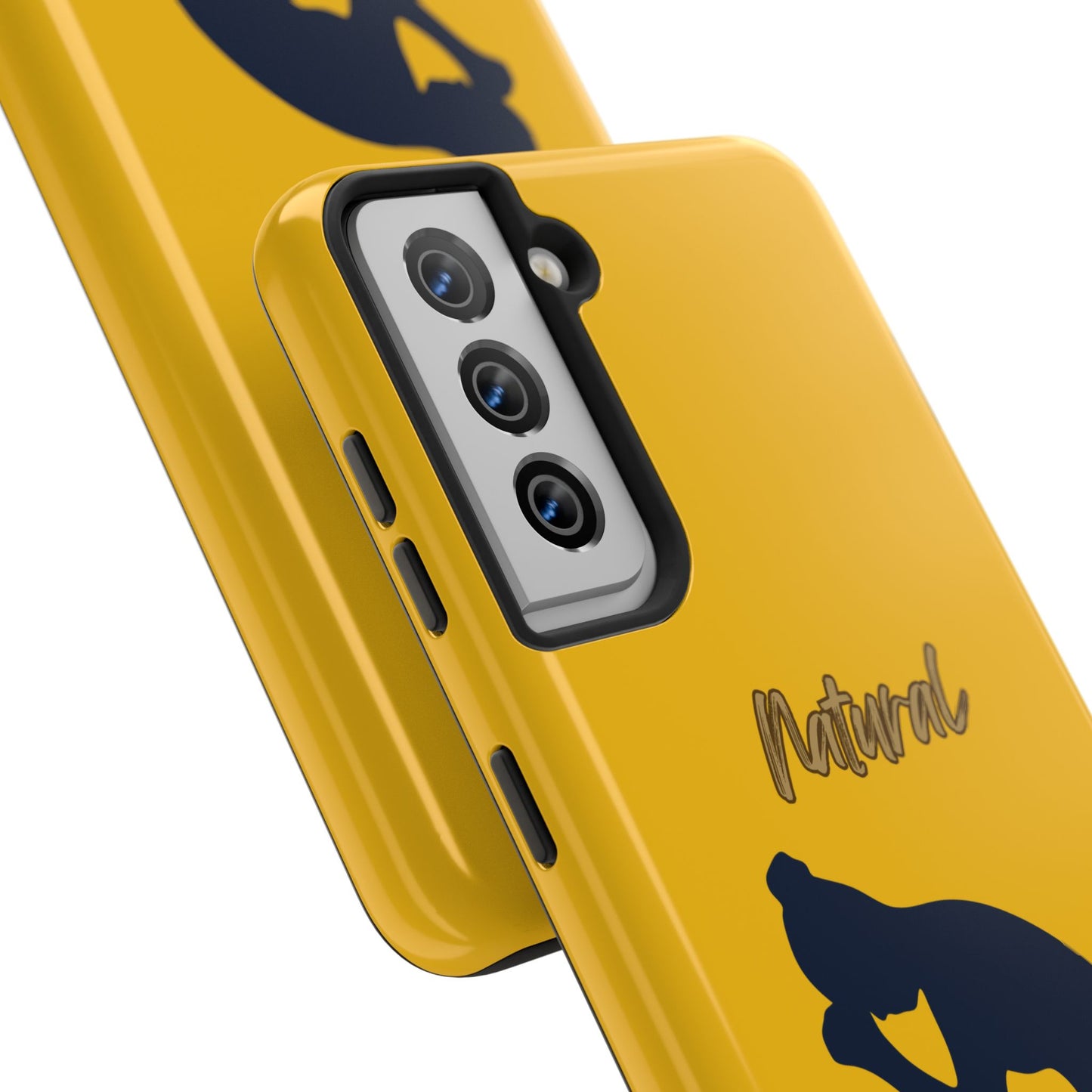 Natural Woman Pray (BL) Tough Phone Cases YELLOW