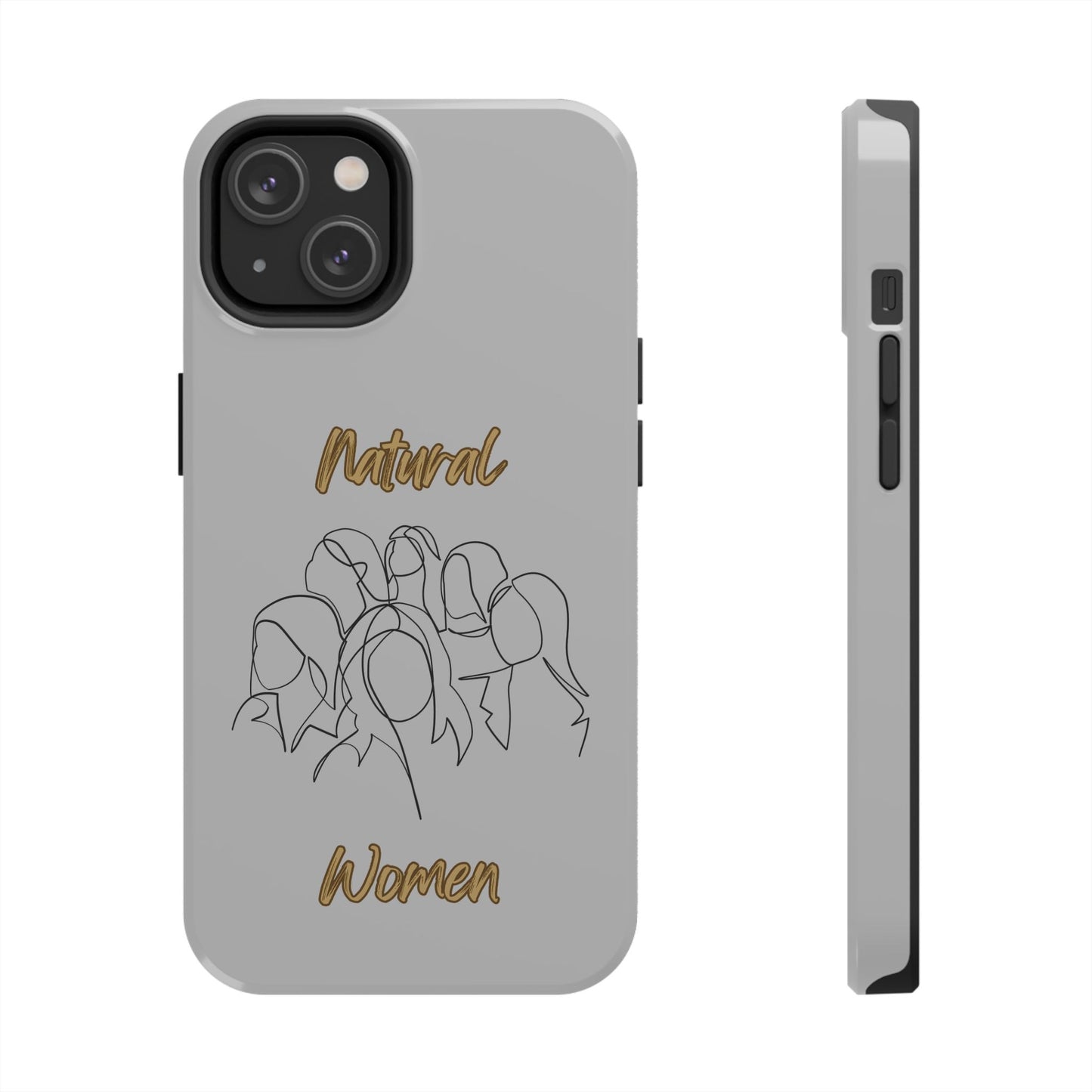 Natural Women Professionals (BL)Tough Phone Cases LIGHT GREY