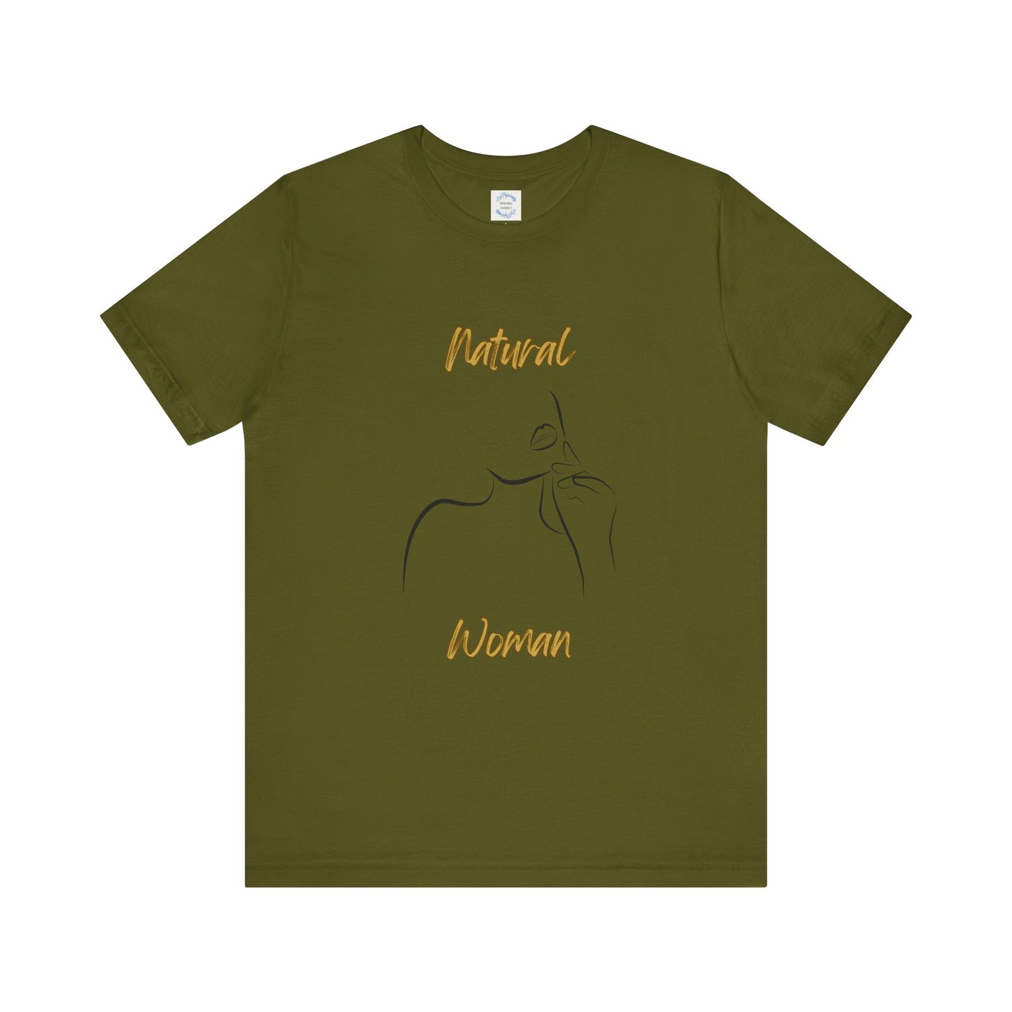 Natural Woman Chin Up (BL) Short Sleeve T-Shirt