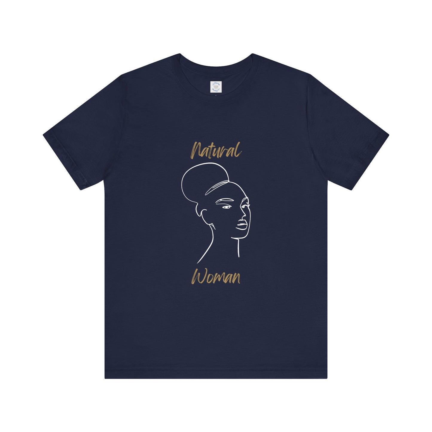 Natural Woman Hair Up (WL) Short Sleeve T-Shirt