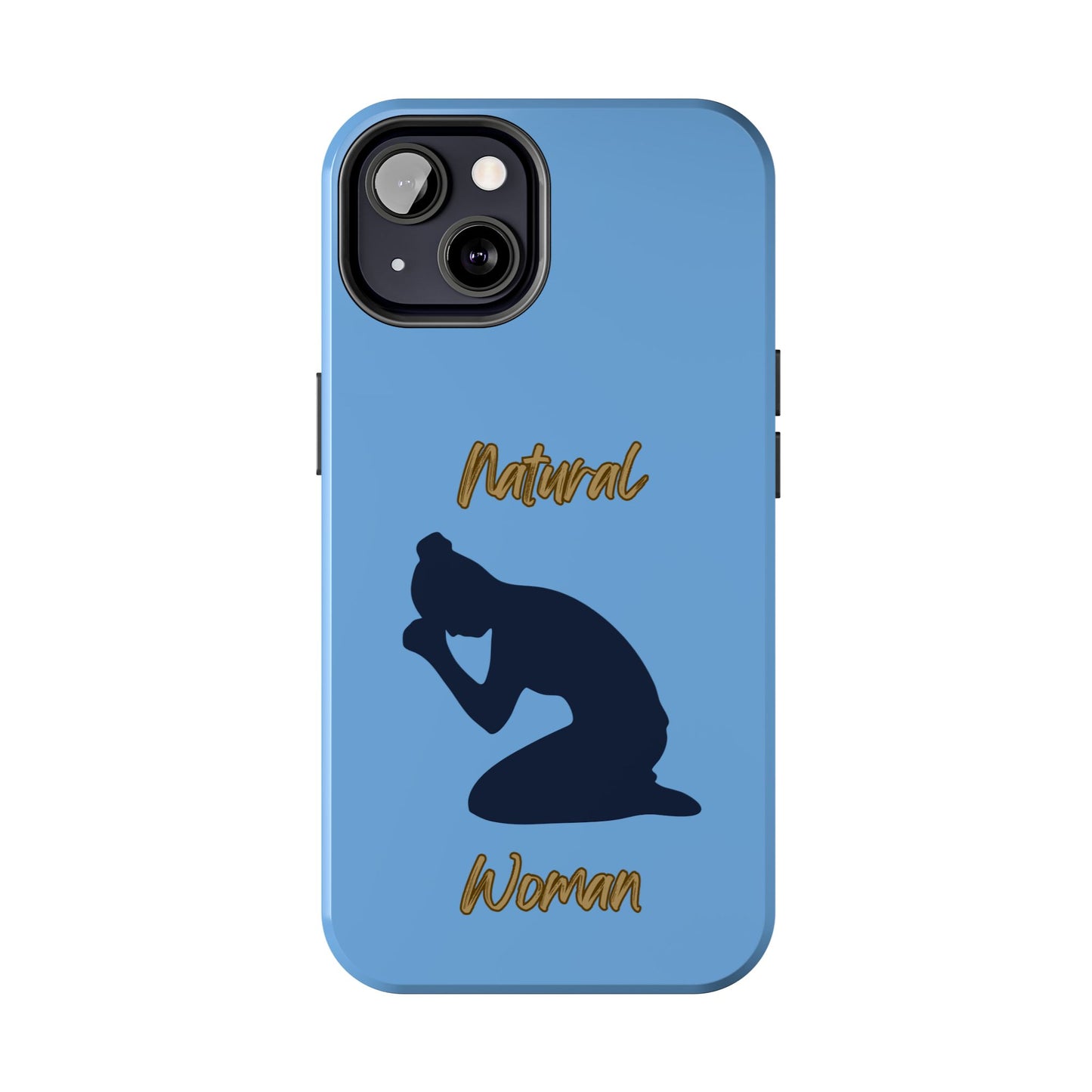 Natural Woman Pray (BL)Tough Phone Cases LIGHT BLUE
