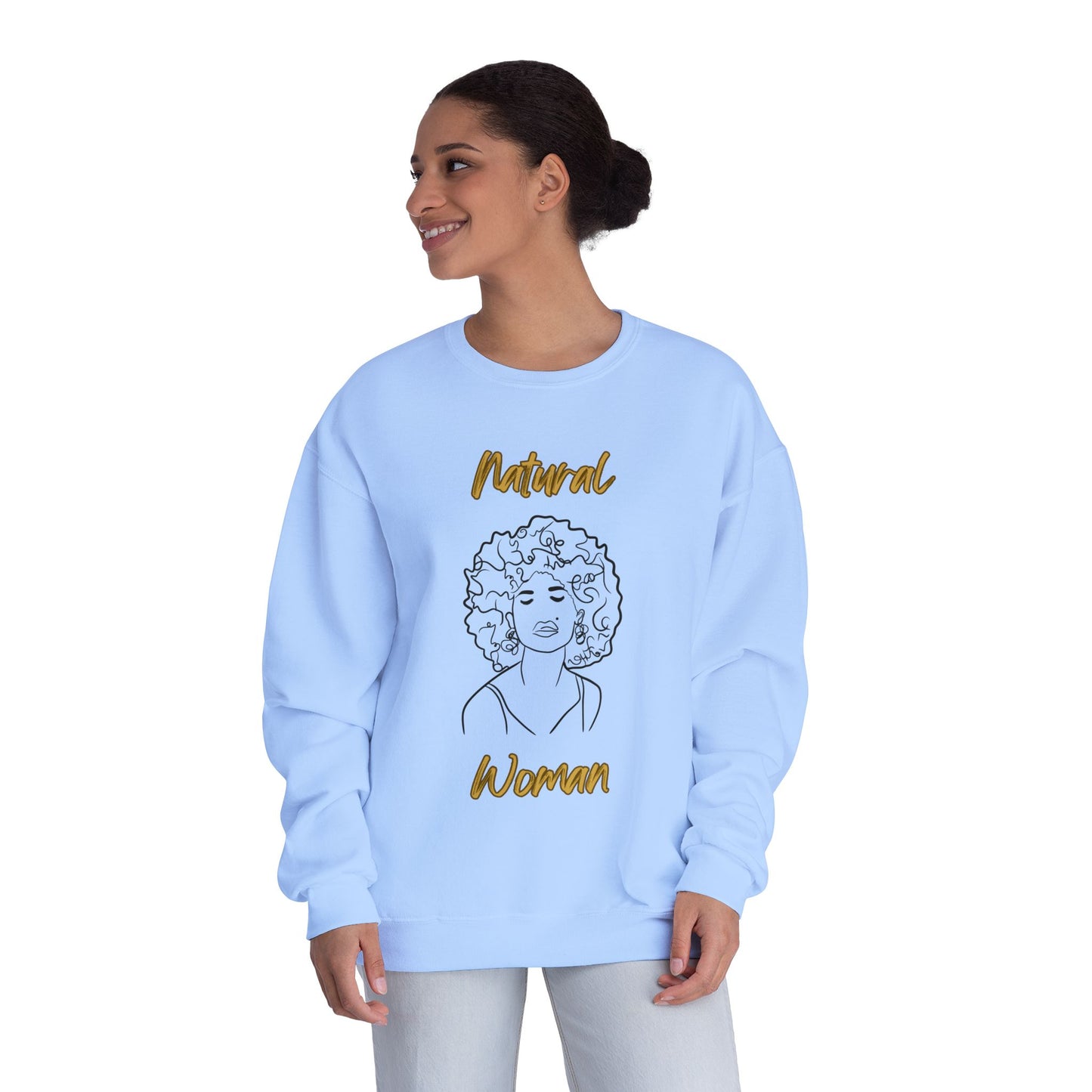 Natural Woman All About Me (BL) Crewneck Sweatshirt