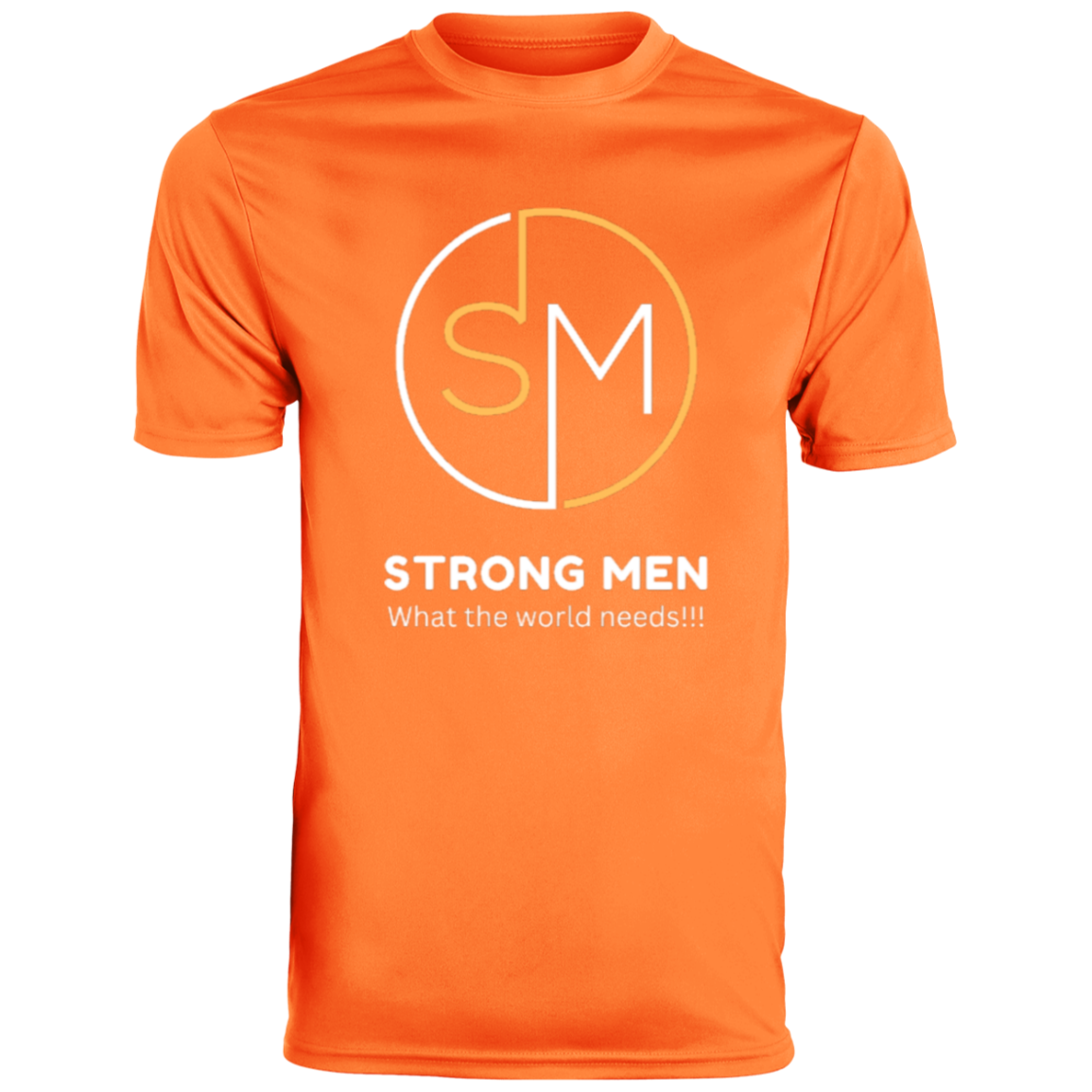 STRONG MEN LOGO STRONG MEN Moisture-Wicking Tee