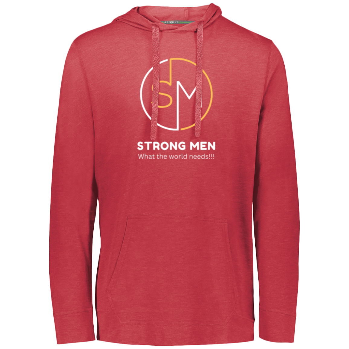 STRONG MEN Eco Tri-blend T-Shirt Hoodie
