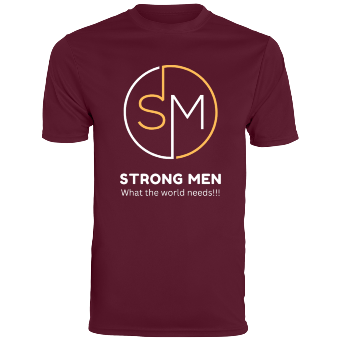 STRONG MEN LOGO STRONG MEN Moisture-Wicking Tee