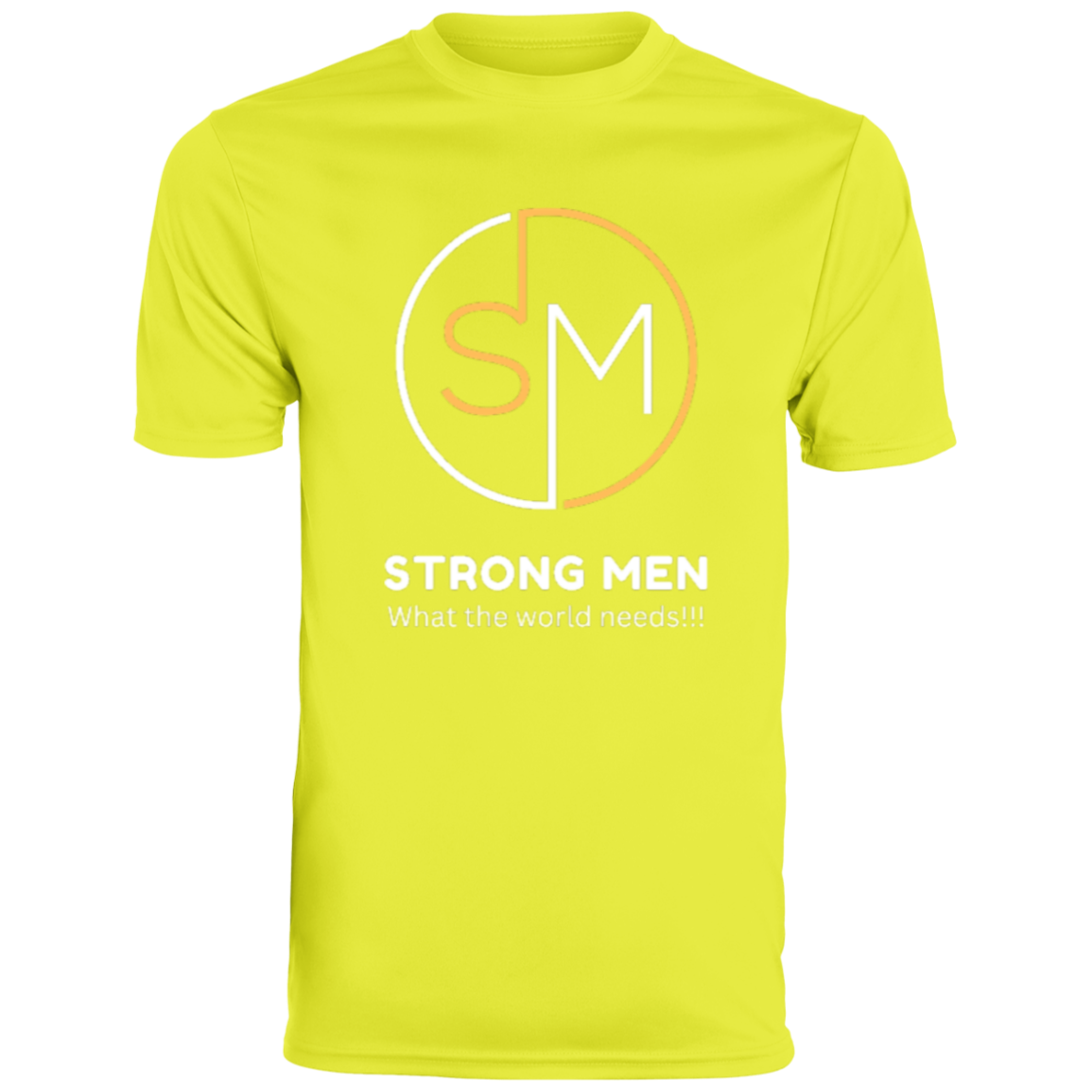 STRONG MEN LOGO STRONG MEN Moisture-Wicking Tee