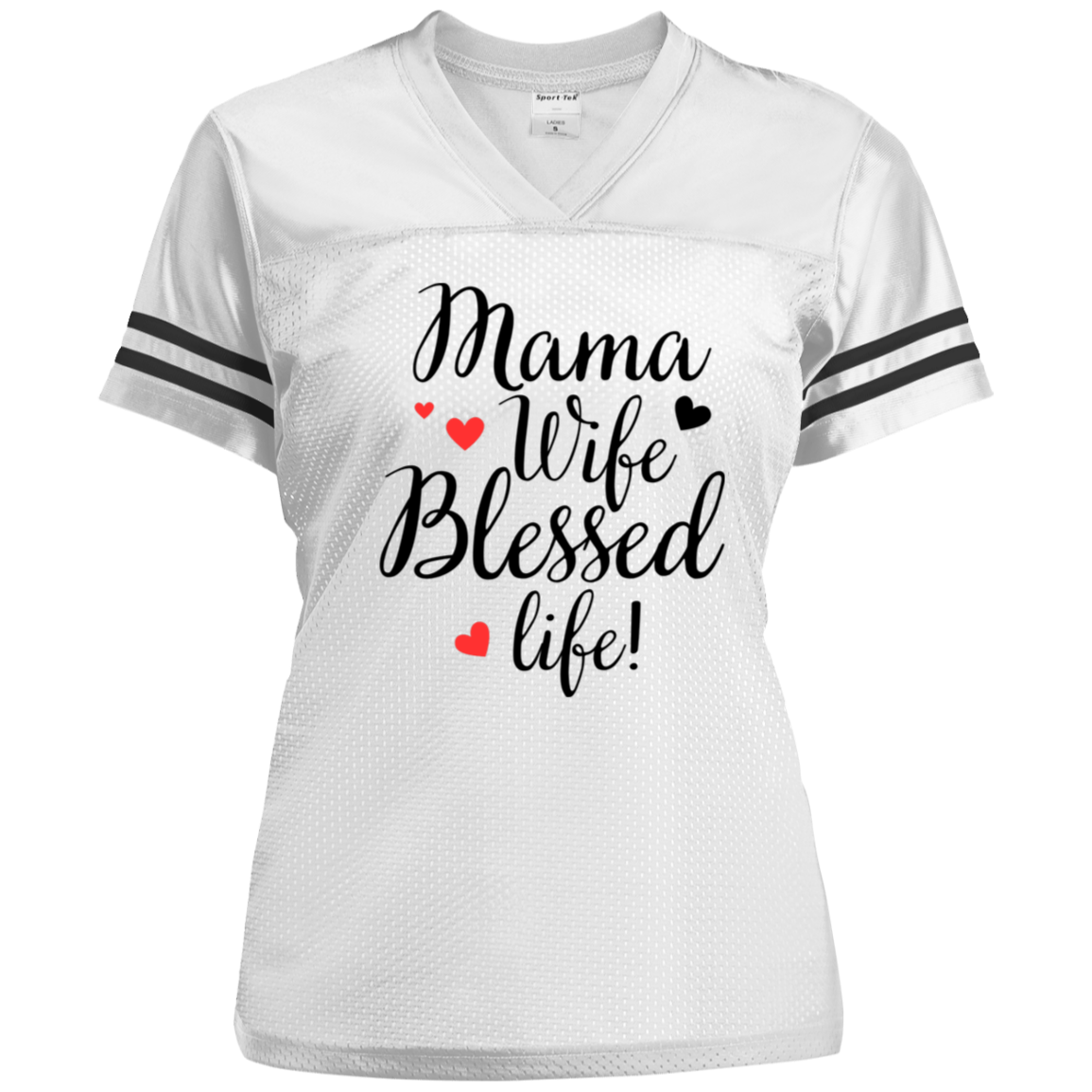 Mama, Wife, Blessed Life (blk)