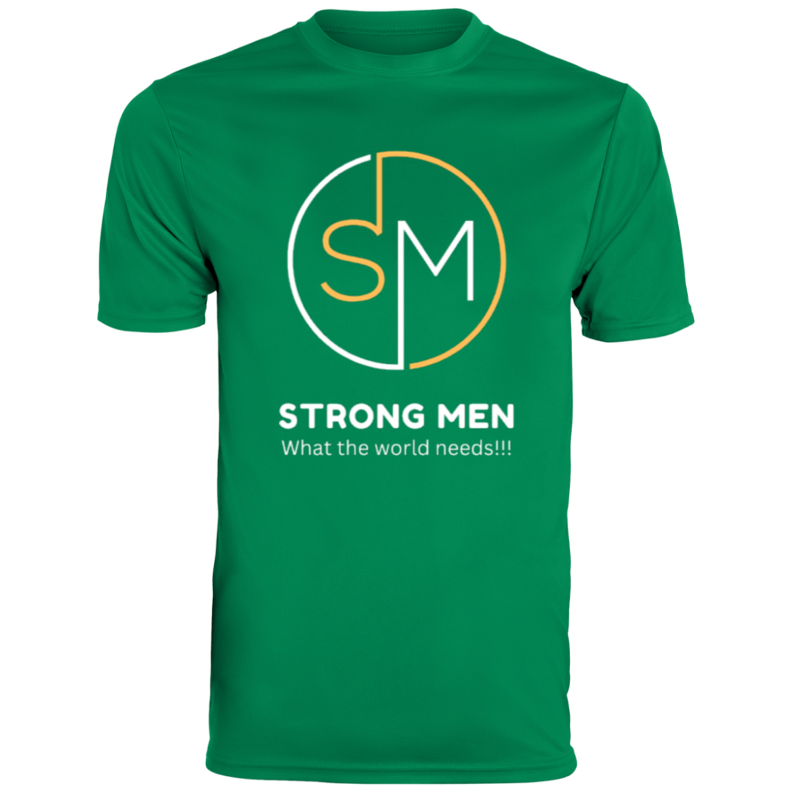 STRONG MEN LOGO STRONG MEN Moisture-Wicking Tee