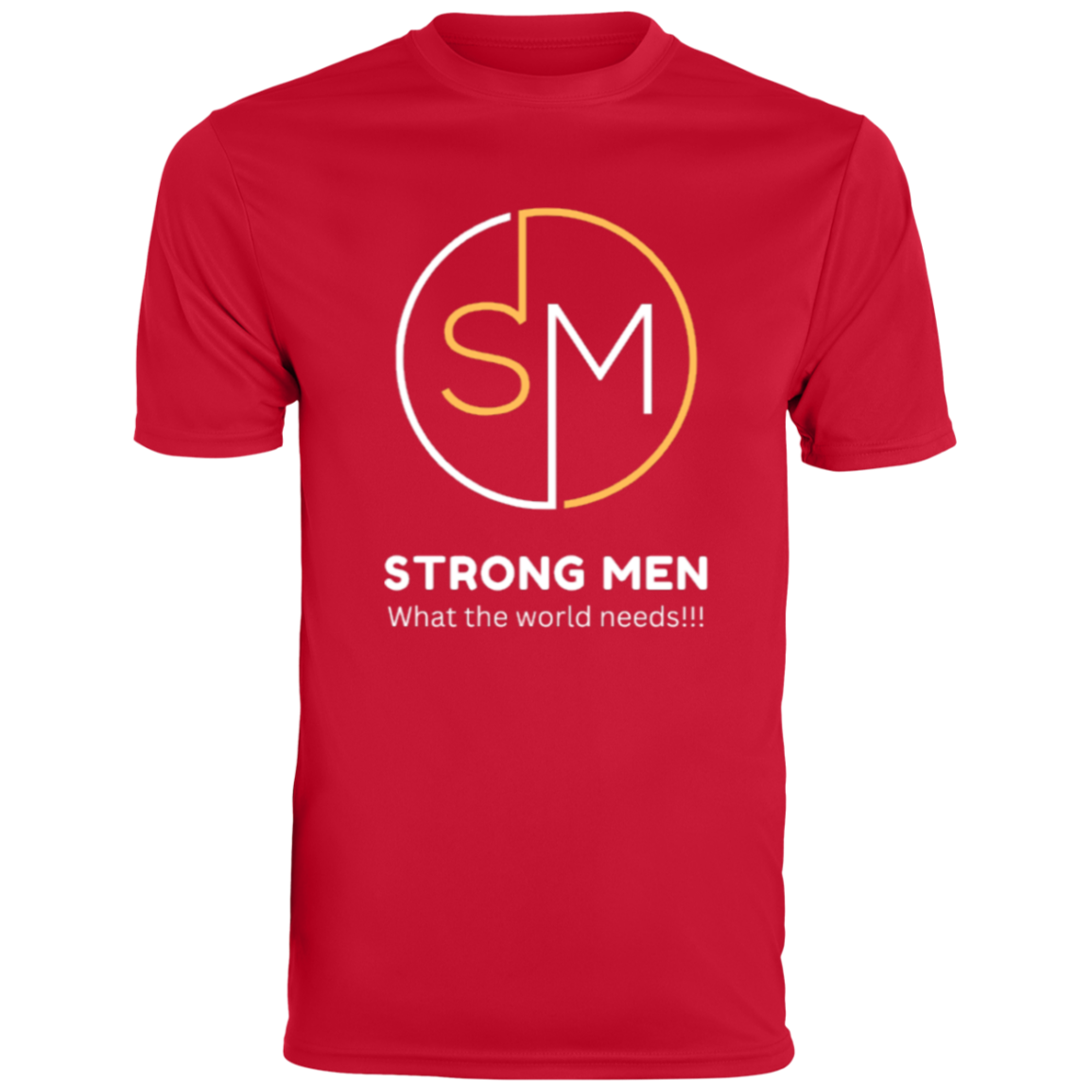 STRONG MEN LOGO STRONG MEN Moisture-Wicking Tee