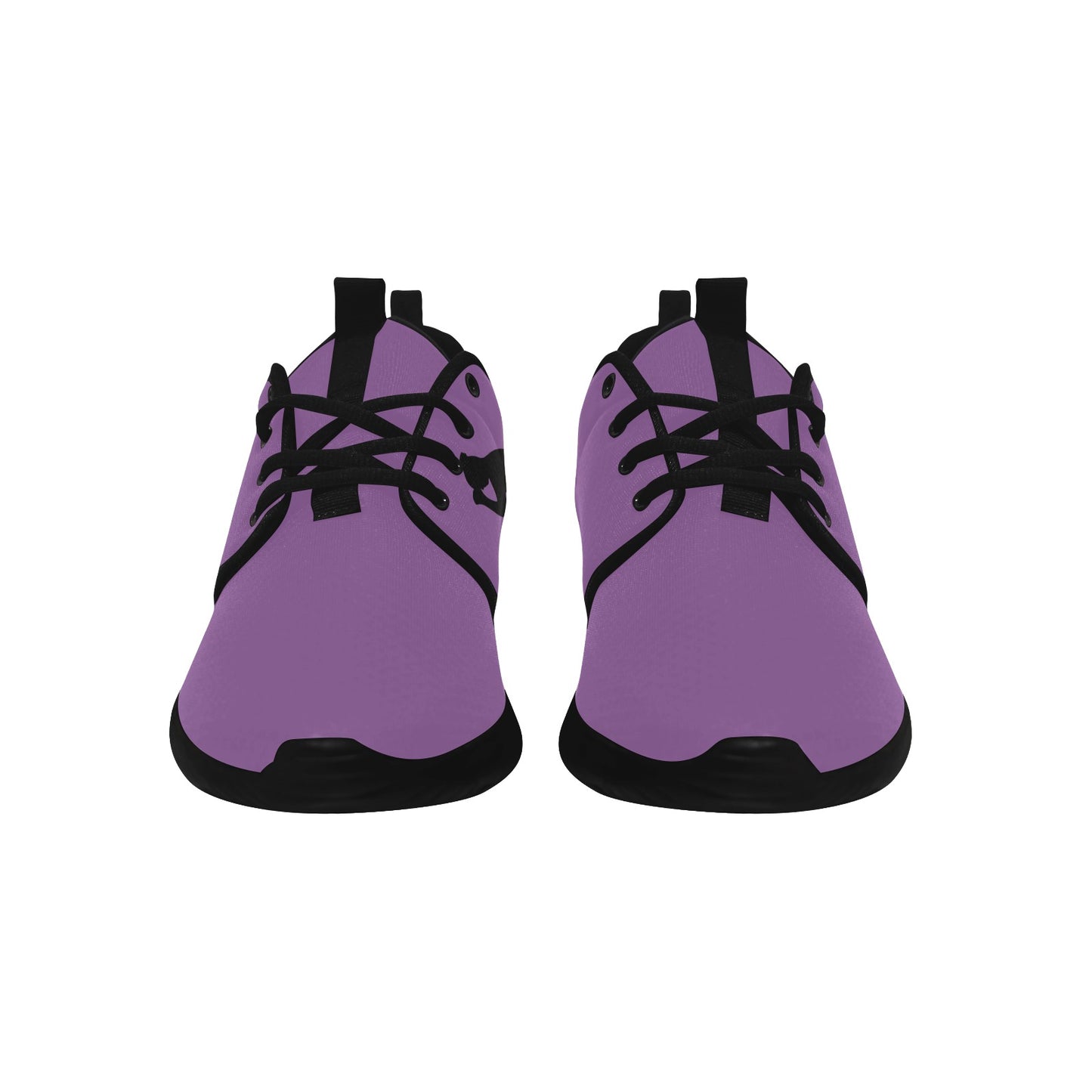 Natural Woman PRAY (BL) PURPLE w/ Black Sole Sneakers