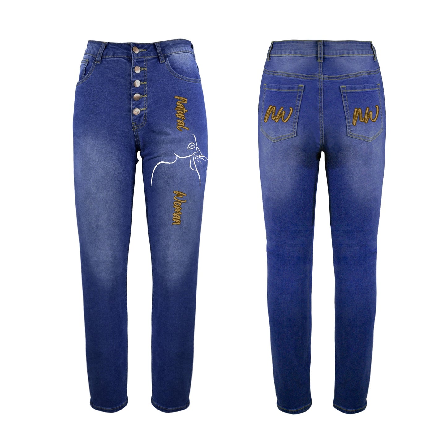 Natural Woman CHIN UP (WL) Crafted Women's Denim Jeans