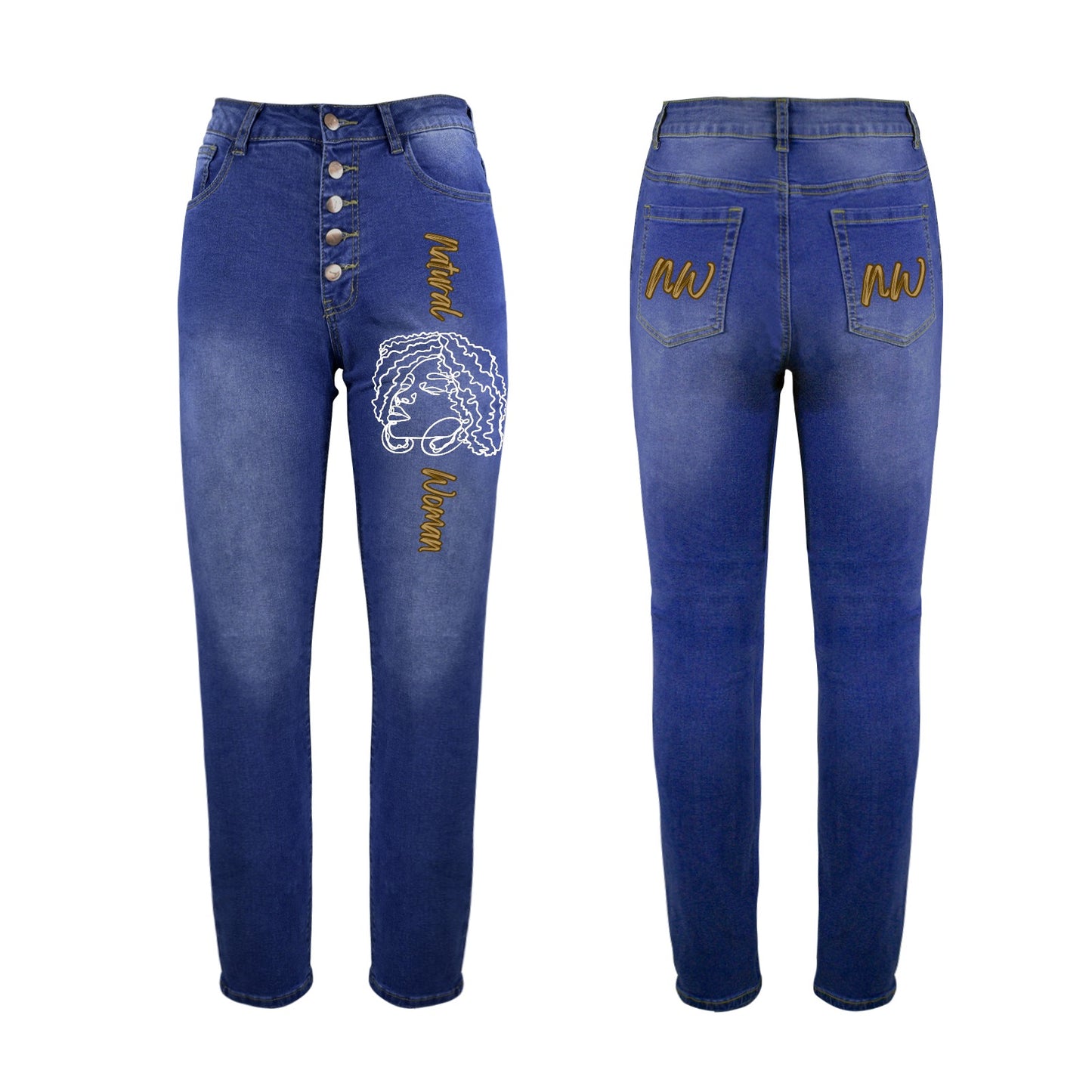 Natural Woman NATURALLY ME (WL) Crafted Women's Denim Jeans