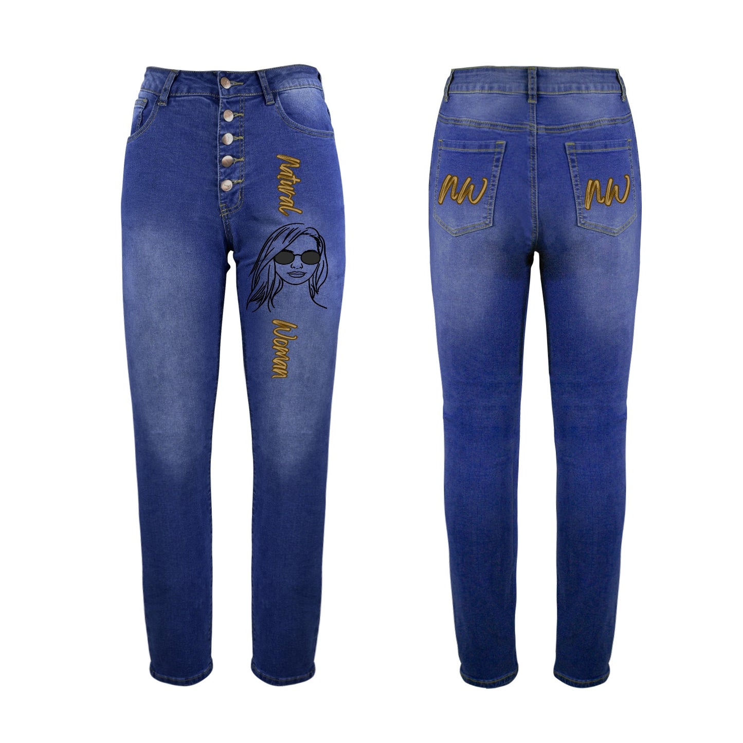 Natural Woman SHADES (BL) Crafted Women's Denim Jeans