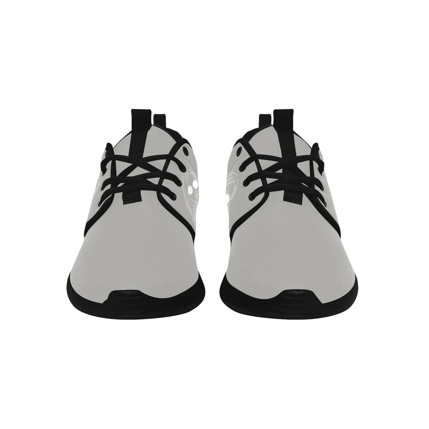 Natural Woman SHADES (WL) GRAY w/ Black Sole Sneakers