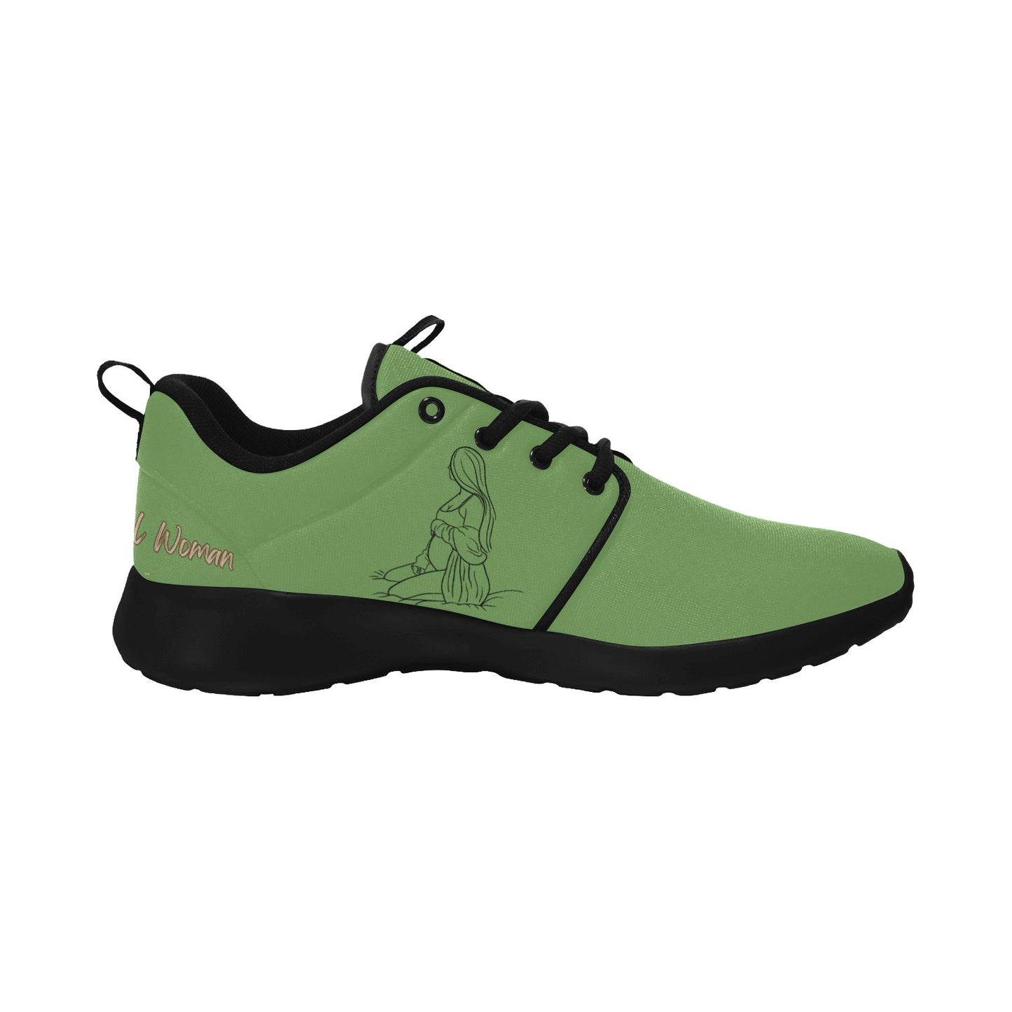Natural Woman EXPECTING (BL) GREEN w/ Sole Sneakers
