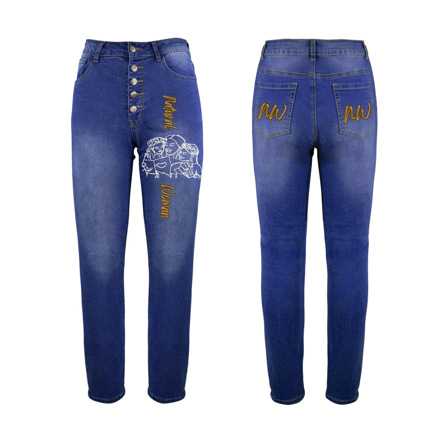 Natural Woman ME & MY GIRLS (WL) Crafted Women's Denim Jeans