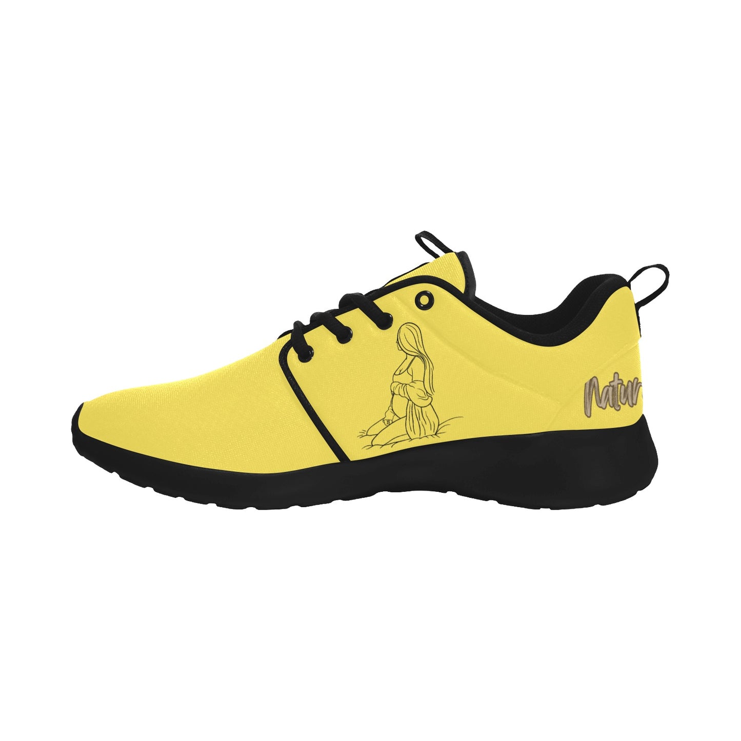 Natural Woman EXPECTING (BL) YELLOW w/ Sole Sneakers